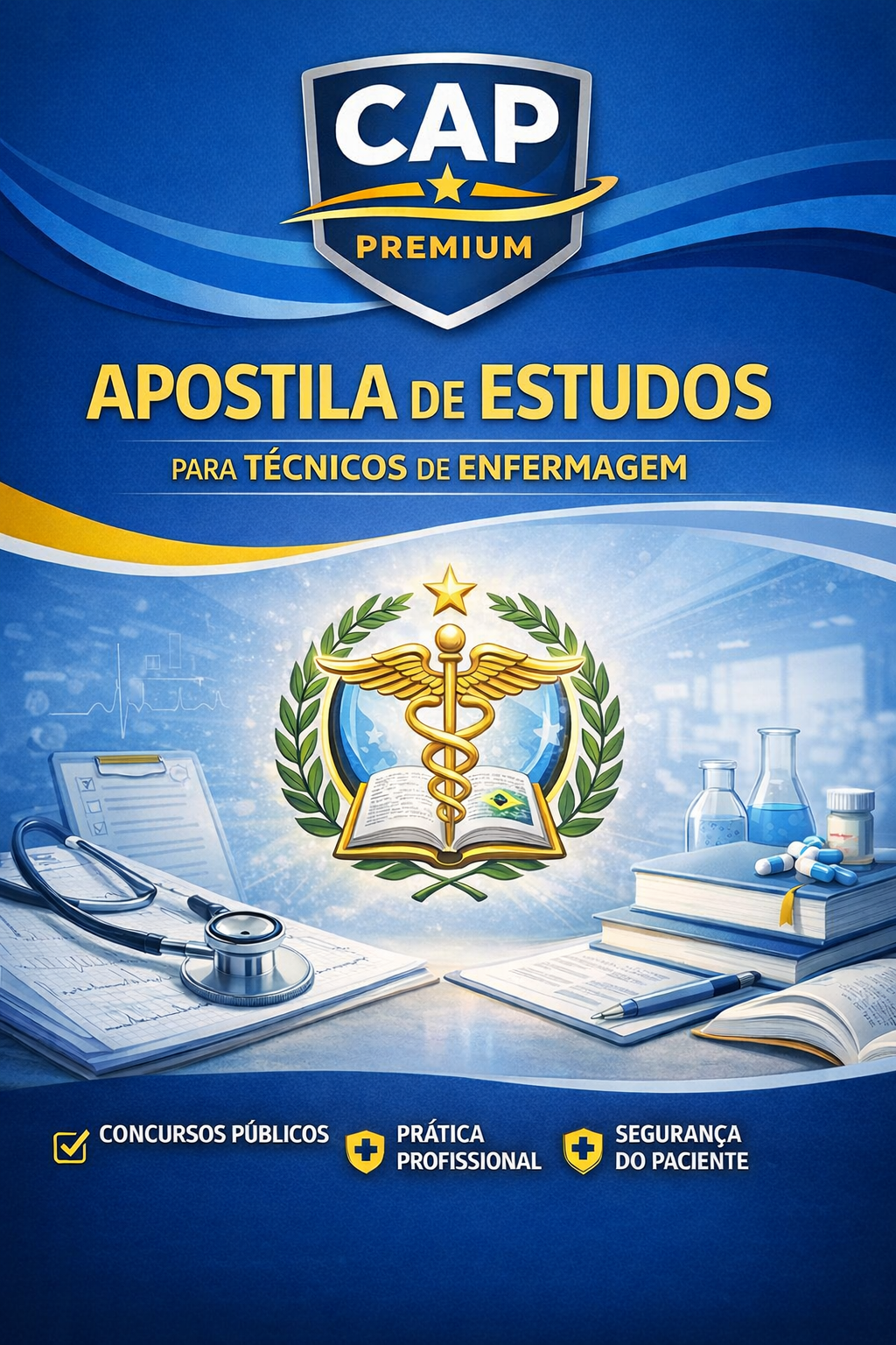 Apostila para concursos de Técnico de Enfermagem extremamente completa