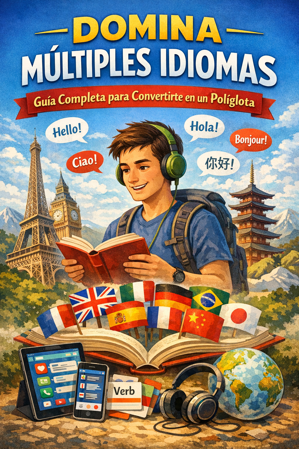 CÓMO APRENDER EL MÁXIMO NÚMERO DE IDIOMAS