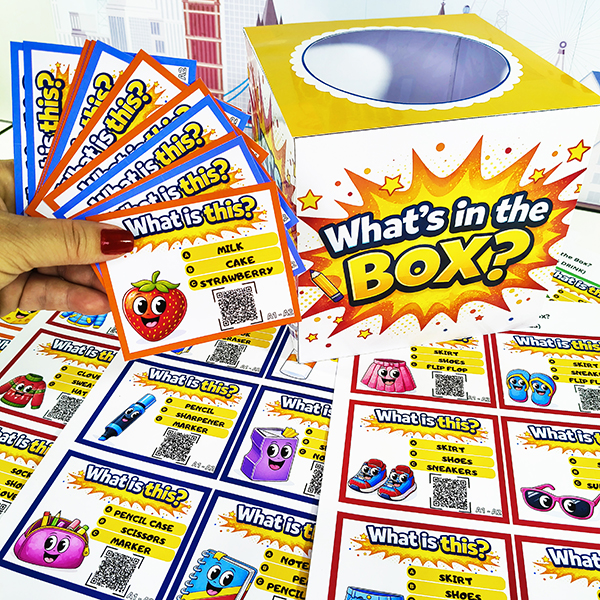 BOX KIDS - DINÂMICA DE PERGUNTAS EM INGLÊS - Inglês com Lili - Jogo...