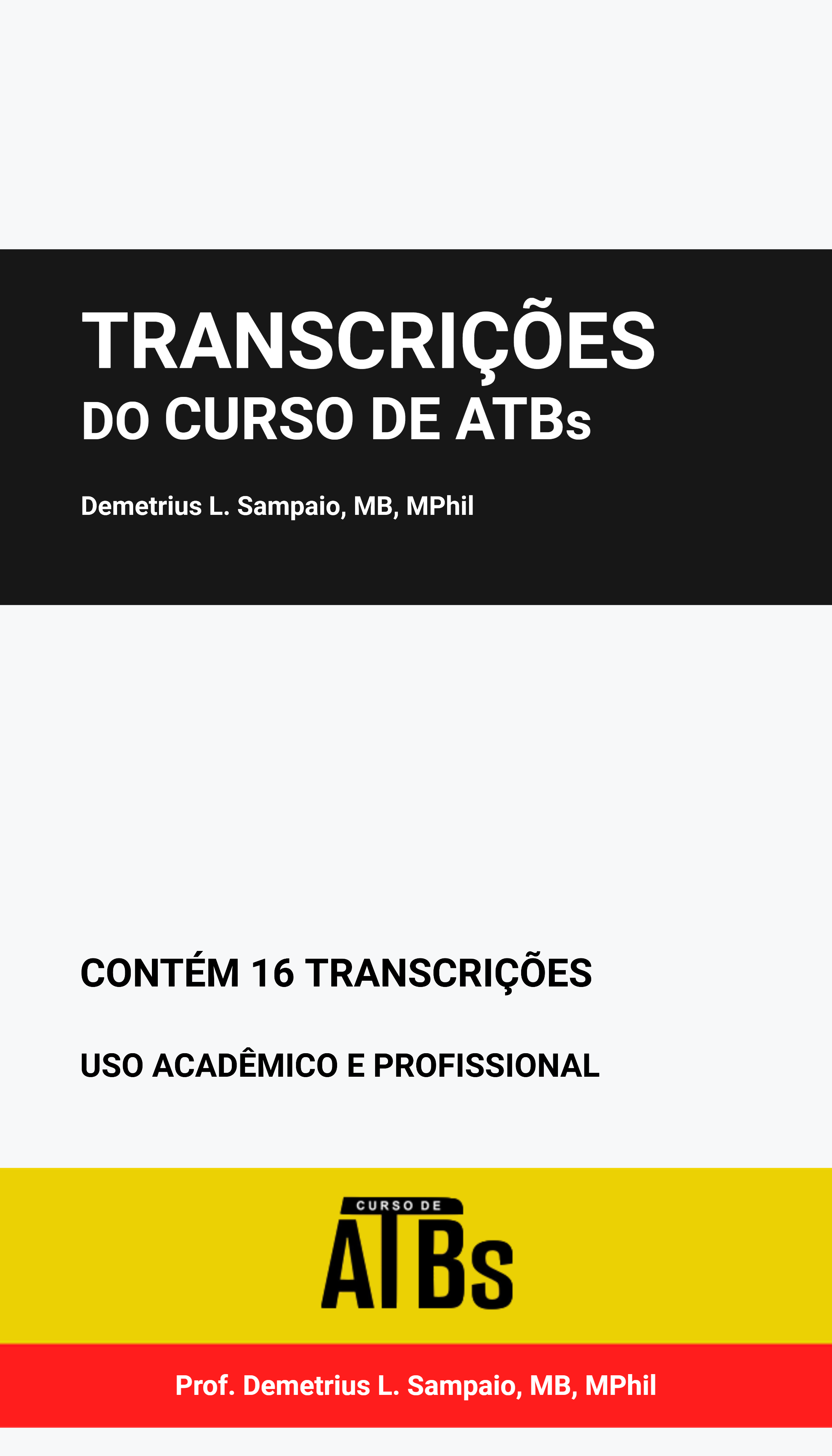 Transcrições do Curso de ATBs - CaseBook Serviços LTDA | Hotmart