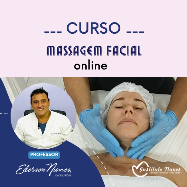Imagem de capa para o Curso online Curso de Massagem Facial