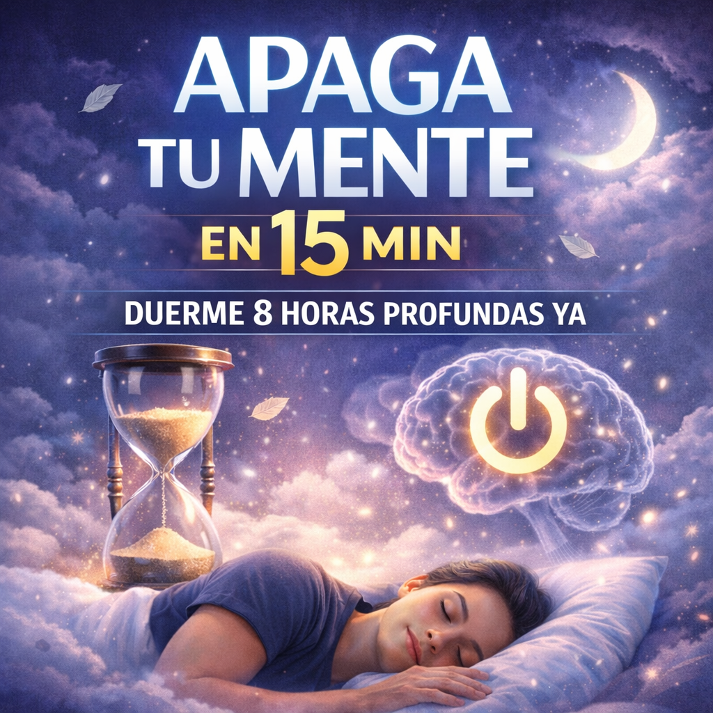 Apaga tu mente en 15 minutos, duerme 8 horas profundas ya - Gerardo...