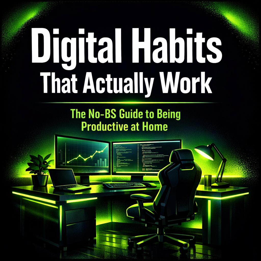 Digital Habits That Actually Work: The No-BS Guide to Being Product...