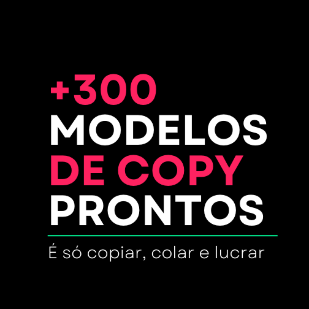 +300 modelos de copys prontos - João Gabriel Rocha de Sousa | Hotmart