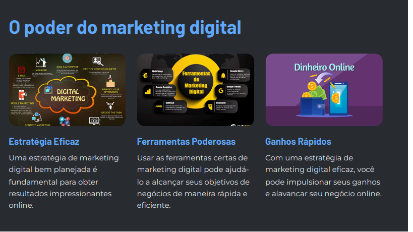 O poder do marketing digital