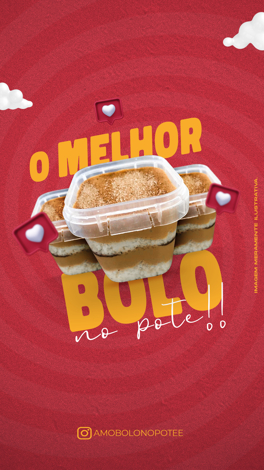 Imagem de capa para o Ebook Receitas bolo no pote