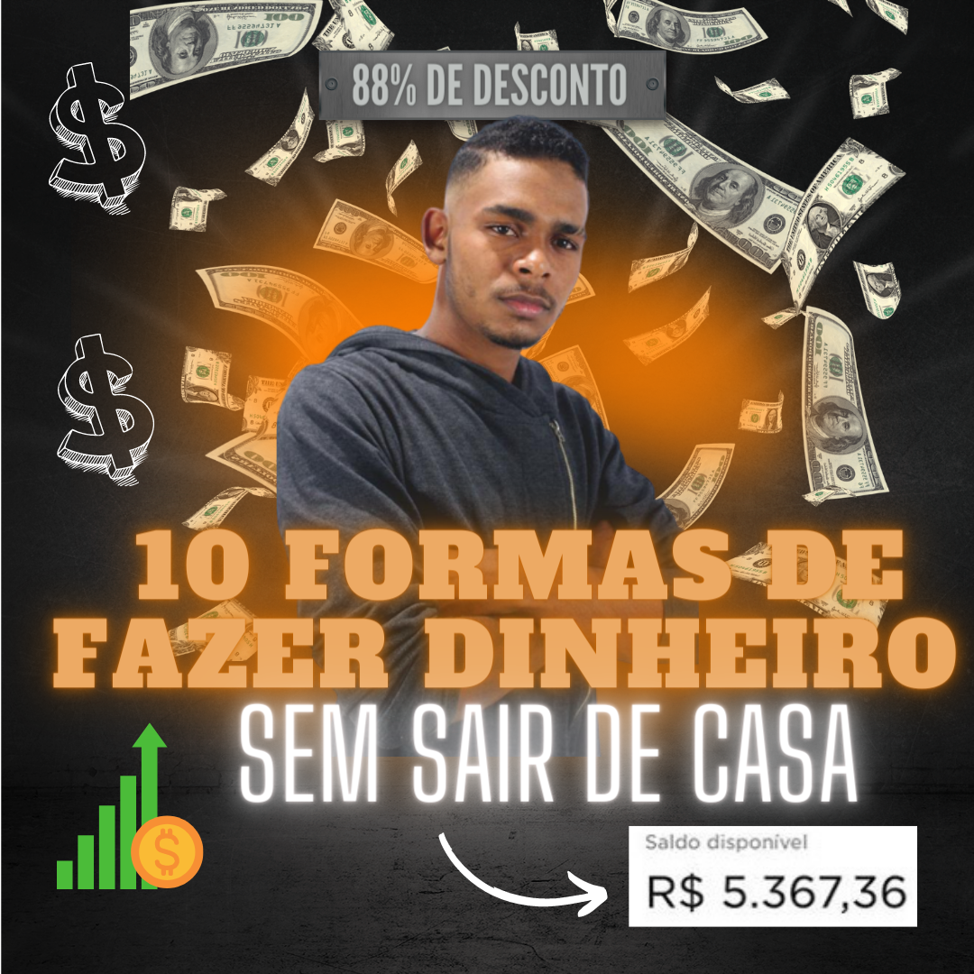 10 Formas de ganhar dinheiro através da internet - Fabio | Hotmart