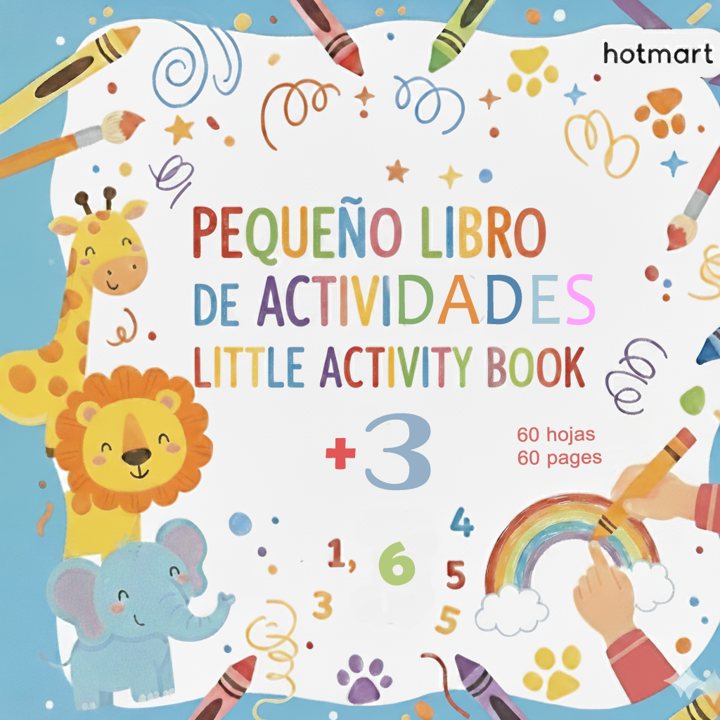 Pequeño Libro de Actividades para niños de 3 años - Jesus Alberto D...