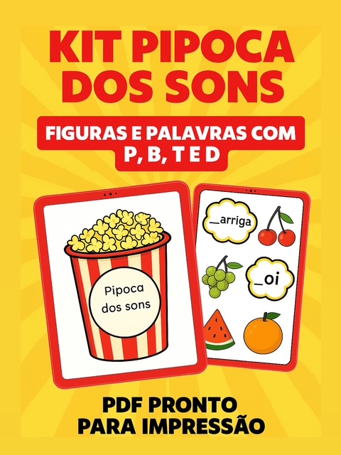 Kit Pipoca dos Sons
