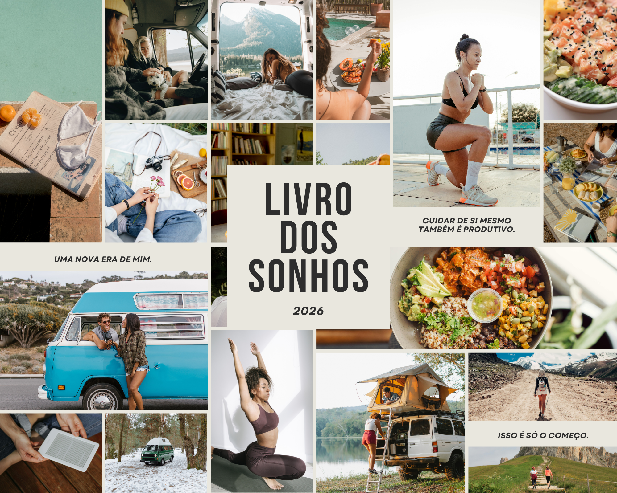 Livro dos Sonhos 2026 – Um guia para sonhar, escrever e viver o pro...