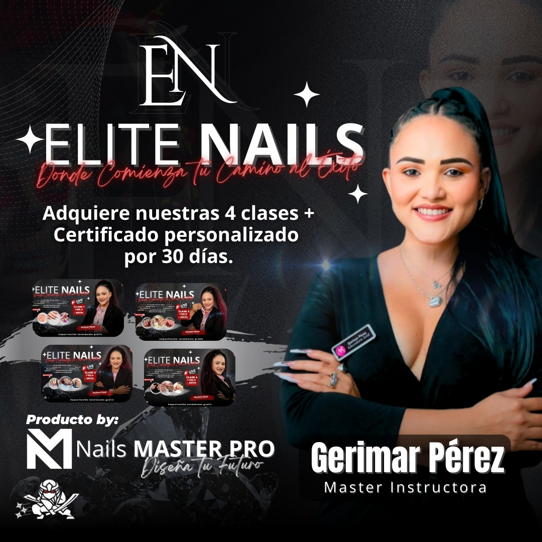 Imagen de portada para Curso online ELITE NAILS