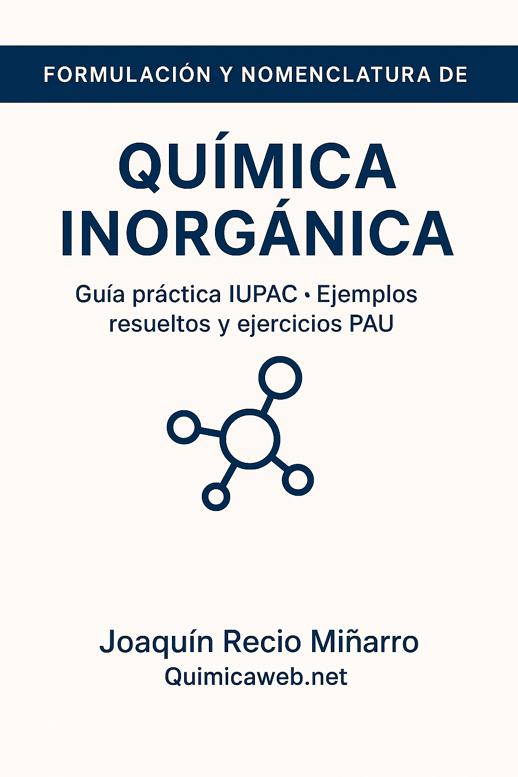 Portada de la Guía Completa de Formulación Inorgánica