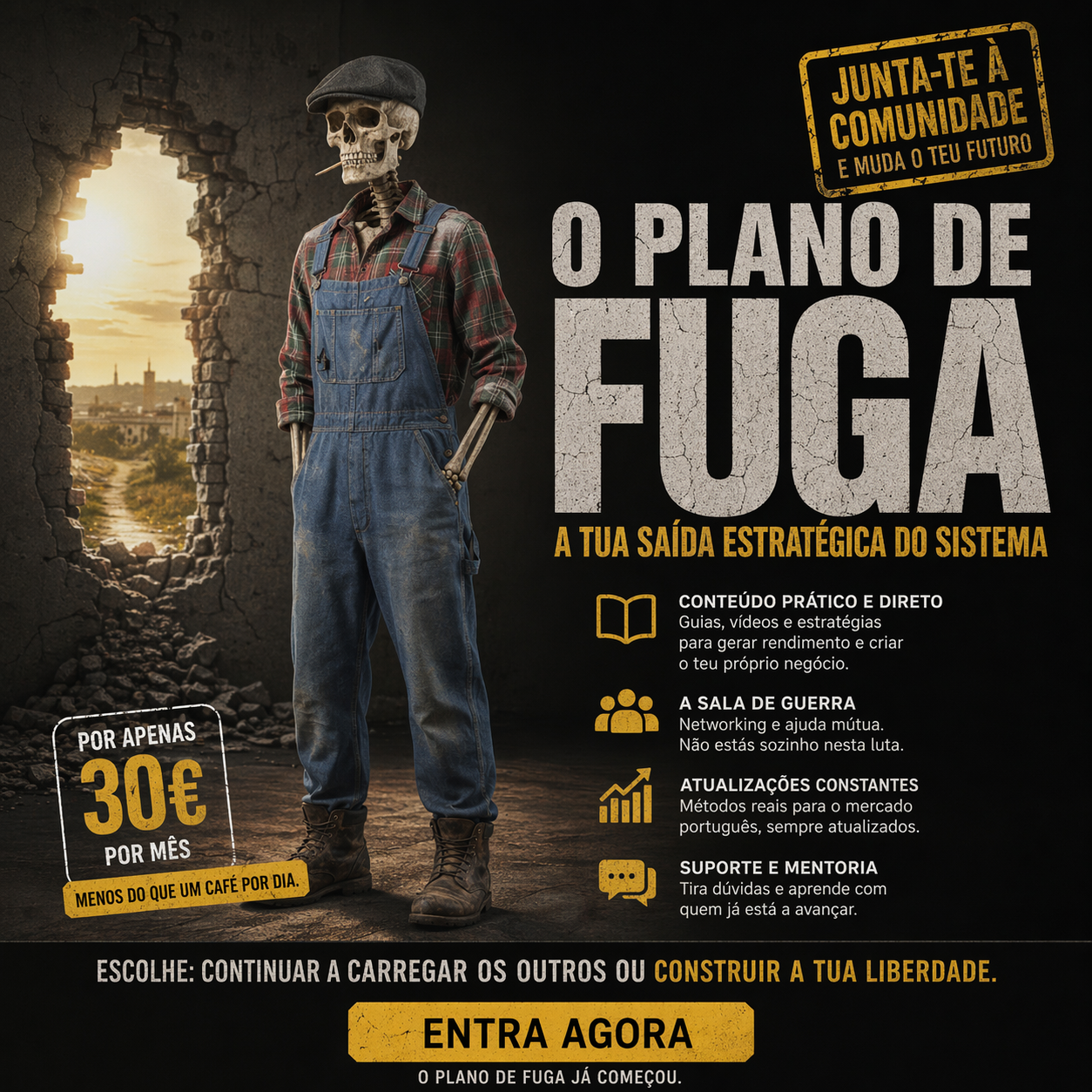 O Plano de Fuga - Edilson Ramos | Hotmart