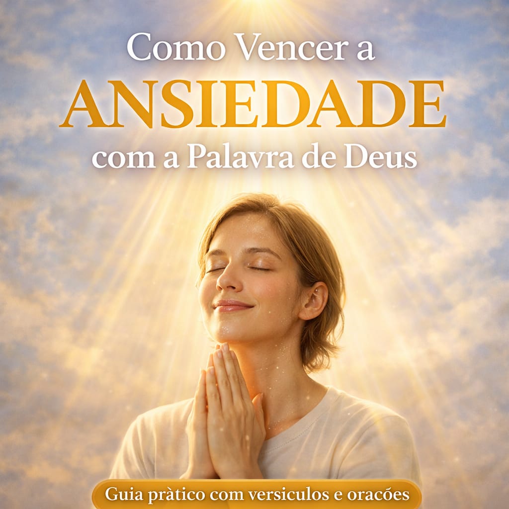 Como vencer a ansiedade com a palavra de Deus