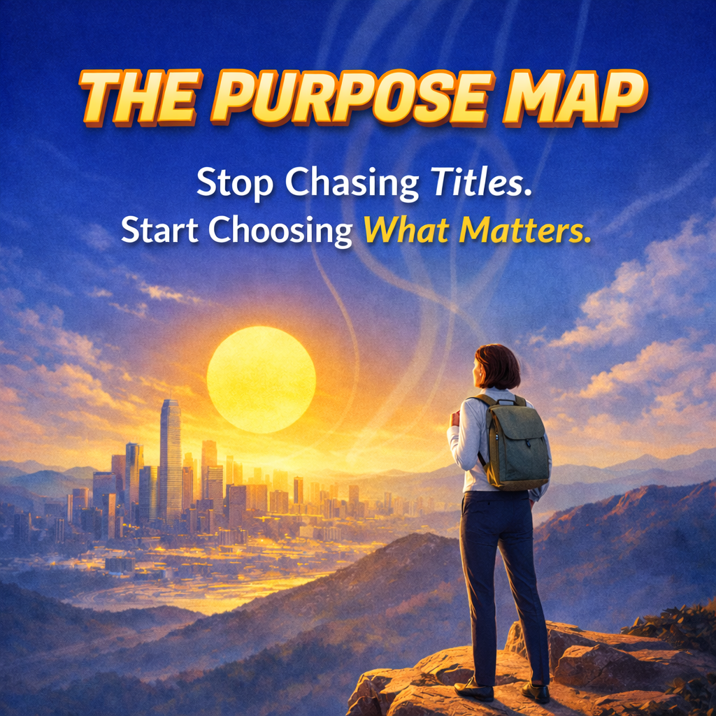 The Purpose Map: Stop Chasing Titles. Start Choosing What Matters.