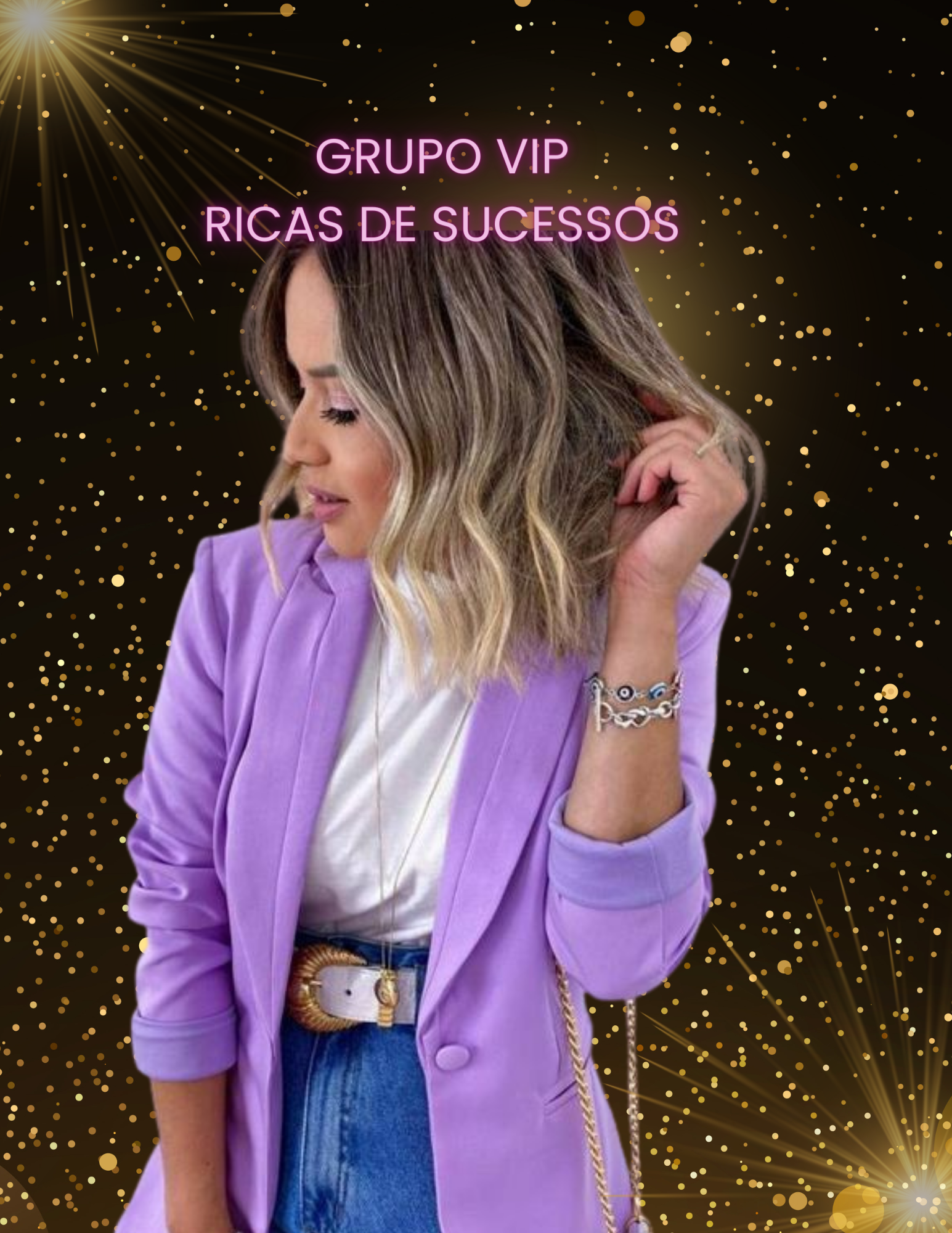 Imagem de capa para o Ebook  ARÉA VIP RICAS DE SUCESSOS.