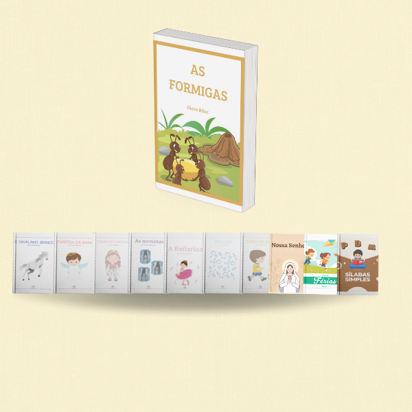 Combo todos os e-books + E-book A FORMIGA!!! - Maria Clara Andrade ...