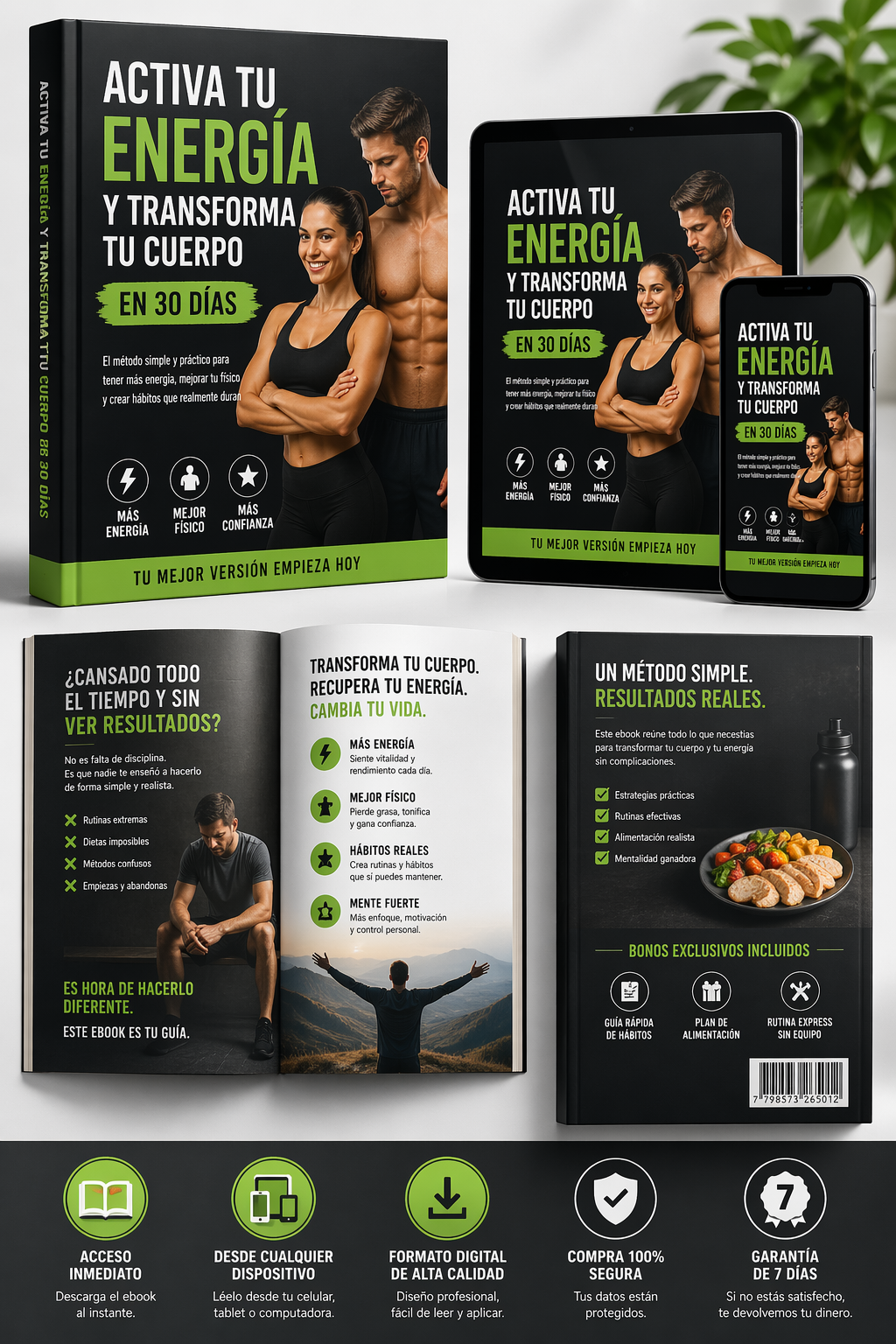 Activa Tu Energía y Transforma Tu Cuerpo En 30 Días - Omnia | Hotmart