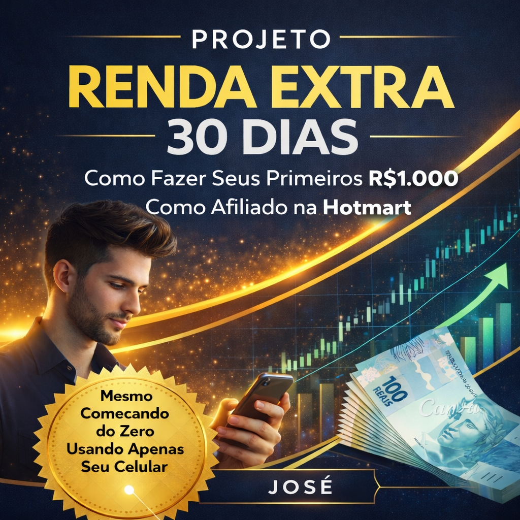 Projeto Renda extra 30 dias - José Orlando da Silva | Hotmart