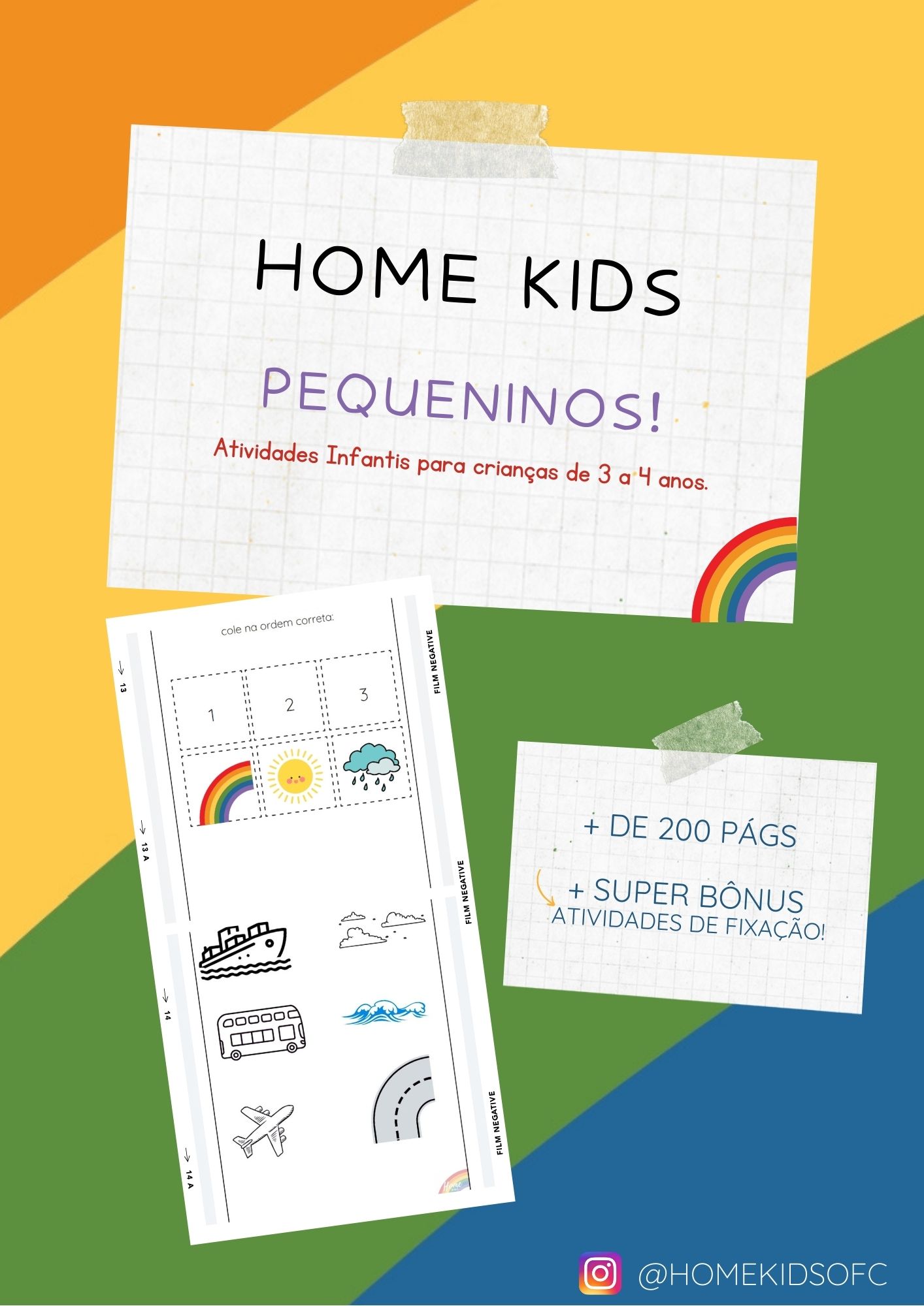 Apostila de Atividades Infantis - Home Kids Ofc | Hotmart