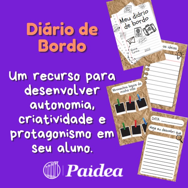 Diário de Bordo - Editável - Paidea Soluções Educacionais | Hotmart