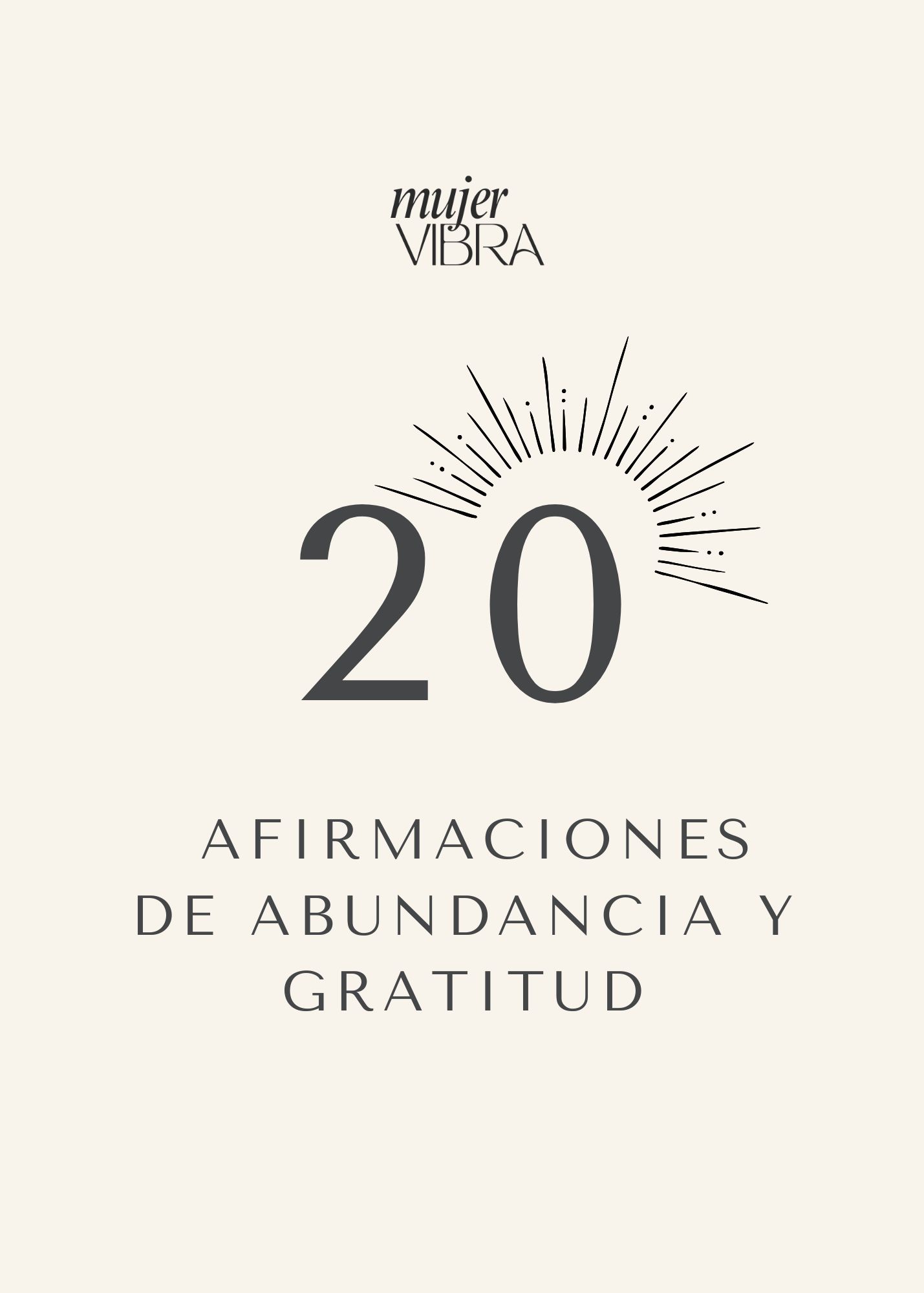 Tarjetas de Afirmaciones de Abundancia y Gratitud para la Mujer – S...