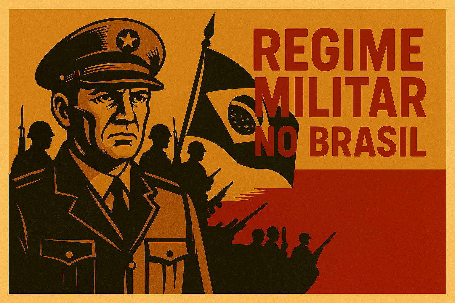 Regime Militar no Brasil - Quarteto histórico - Elessandra Mara Sou...