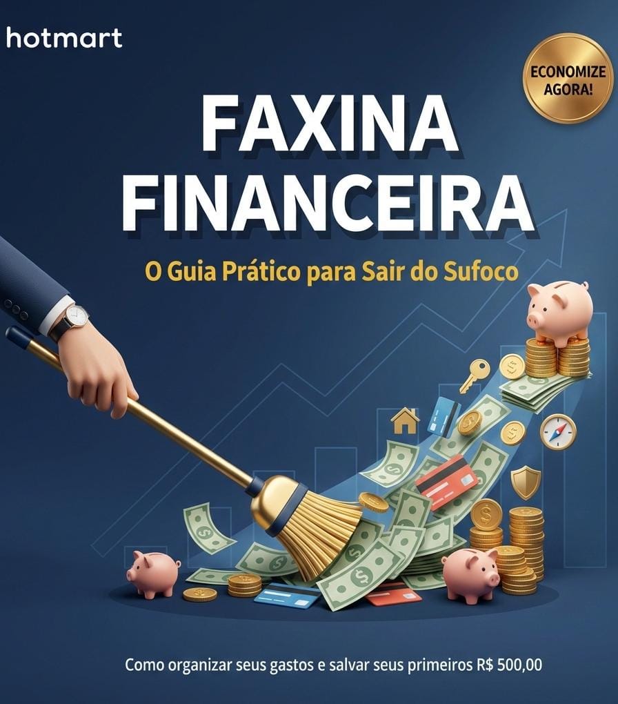 Faxina Financeira: O Guia Prático para Sair do Sufoco. - Jardel Ama...