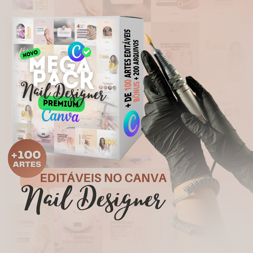 Mega Pack P/ Nail Designer
