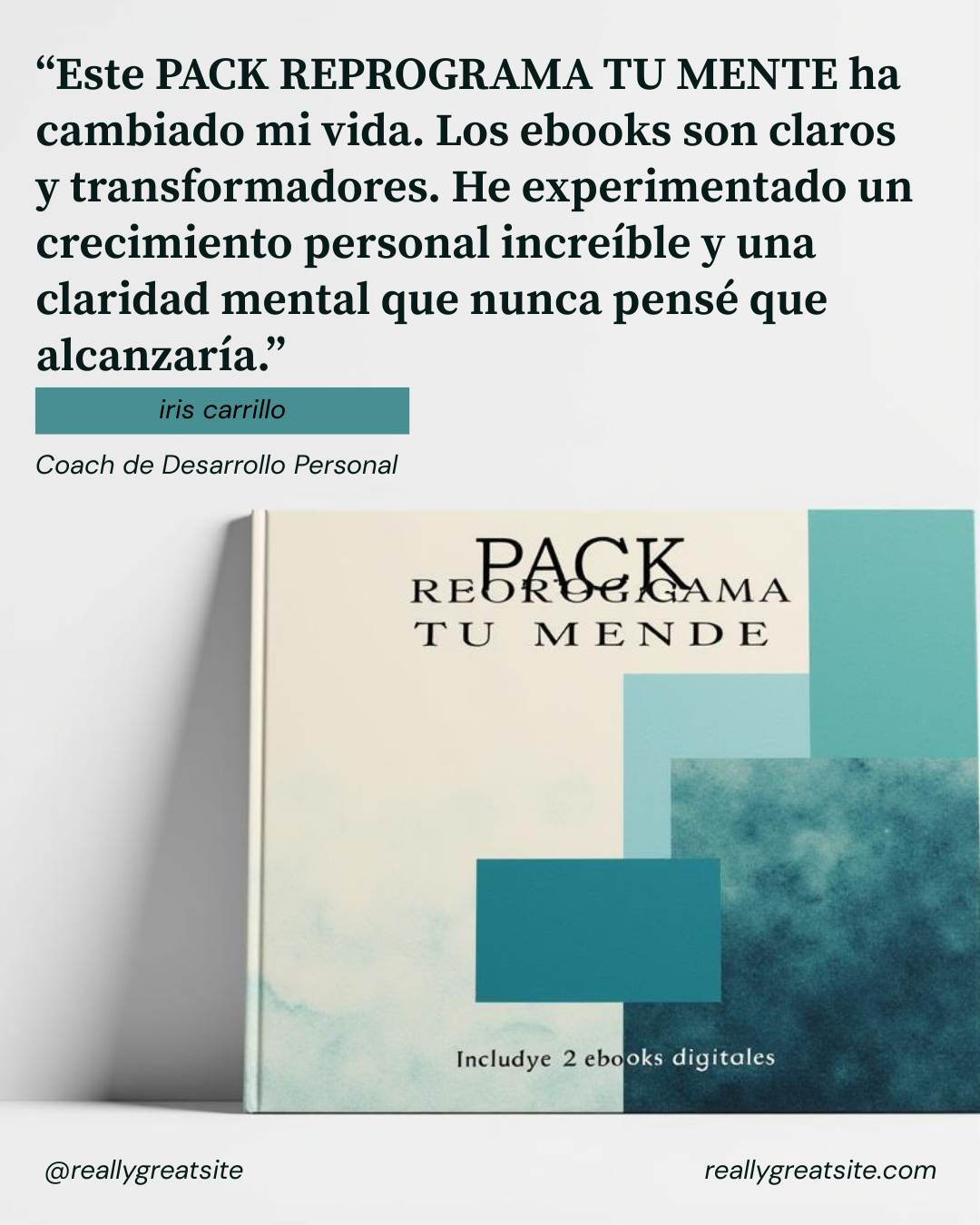 👉 Pack Reprograma Tu Mente | Hotmart