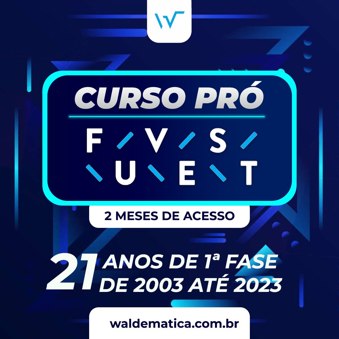 Curso Pró-Fuvest - Waldemática | Hotmart