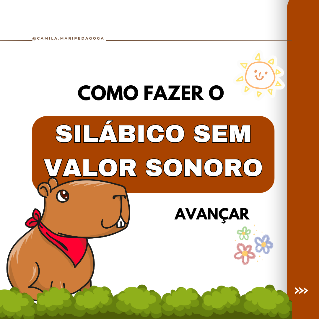 AVANÇAR PRÉ-SILÁBICO - Camila Ribeiro | Hotmart