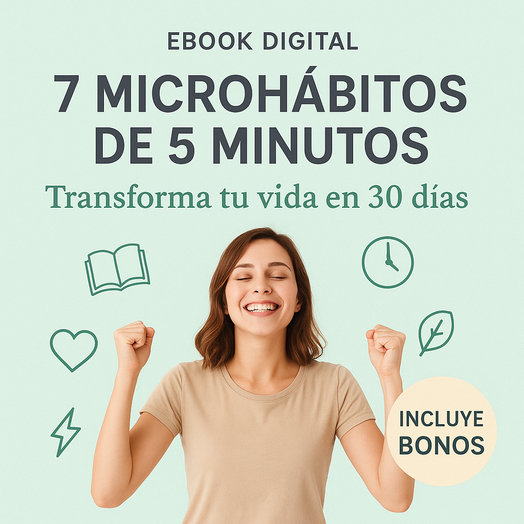 Transforma tu vida en 30 días con 7 microhábitos poderosos | Hotmart