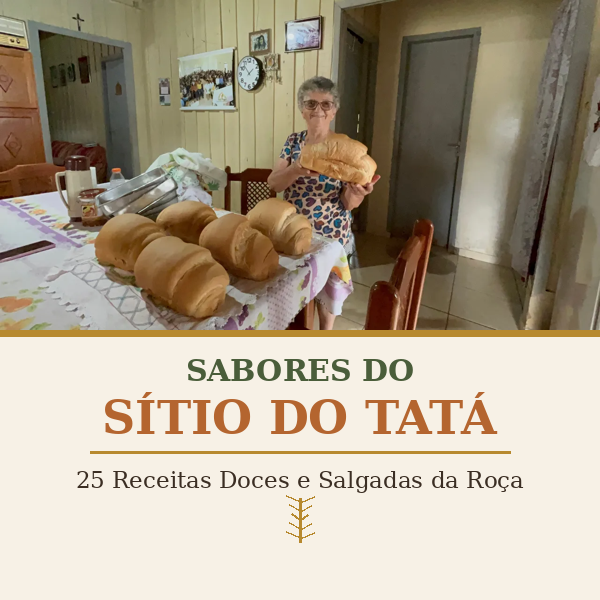 Capa do Ebook Sabores do Sítio do Tatá
