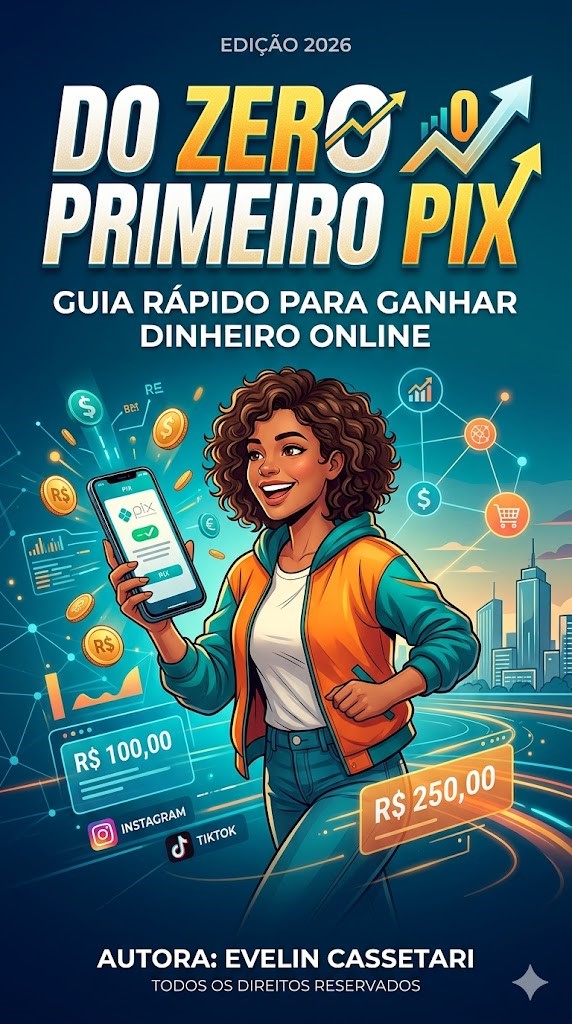 Do Zero ao Primeiro Pix: Guia Rápido para Ganhar Dinheiro Online Au...