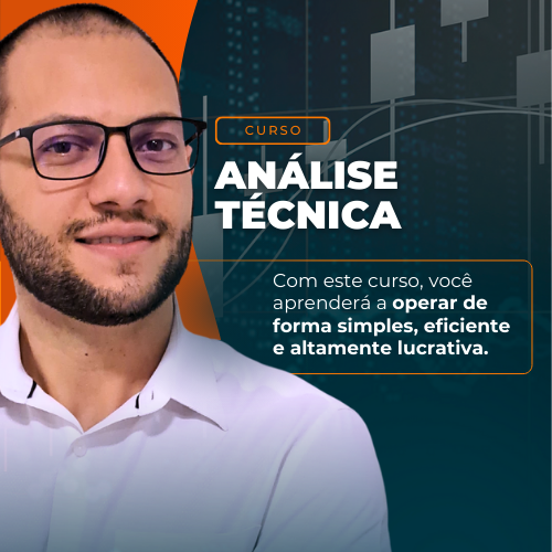Imagem de capa para o Curso online Análise Técnica: Aprenda a técnica mais poderosa e lucrativa do mercado financeiro