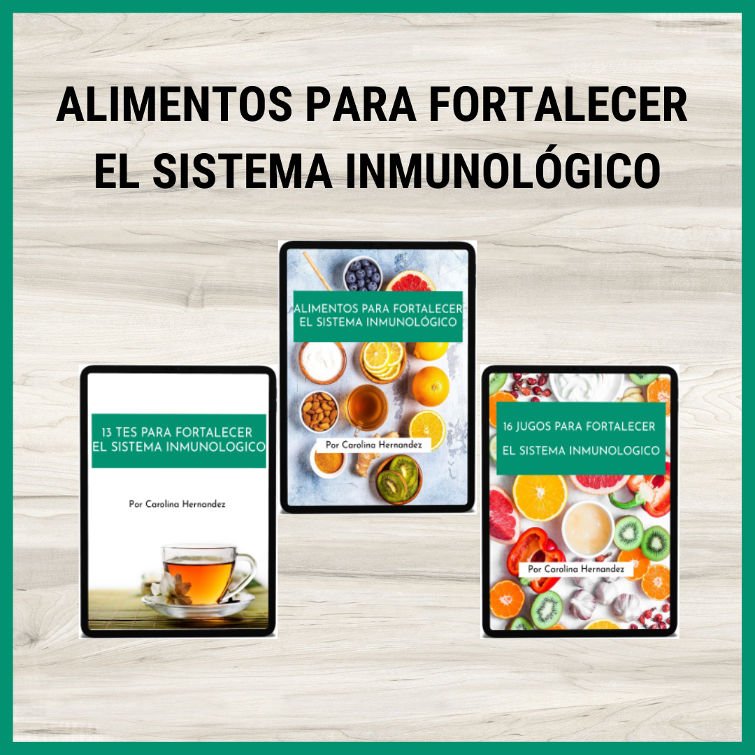 ALIMENTOS PARA FORTALECER EL SISTEMA INMUNOLÓGICO