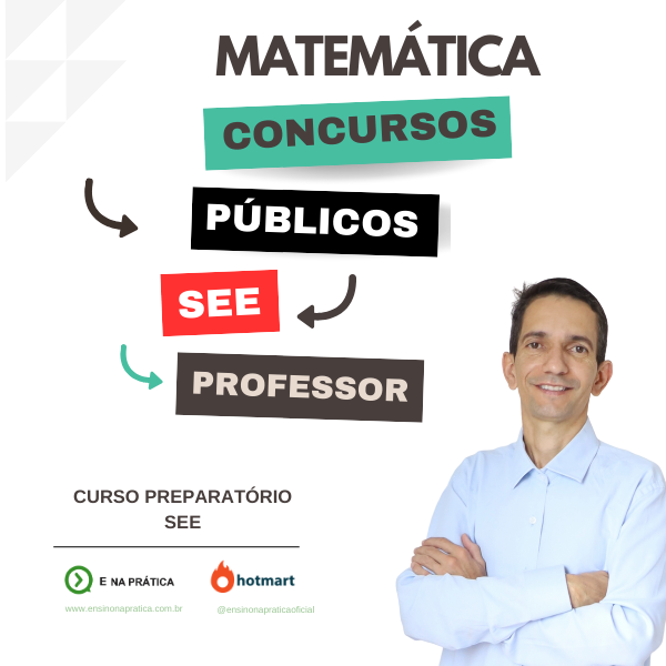 📢 Matemática Para Concurso - Professor da Secretaria de Educação d...