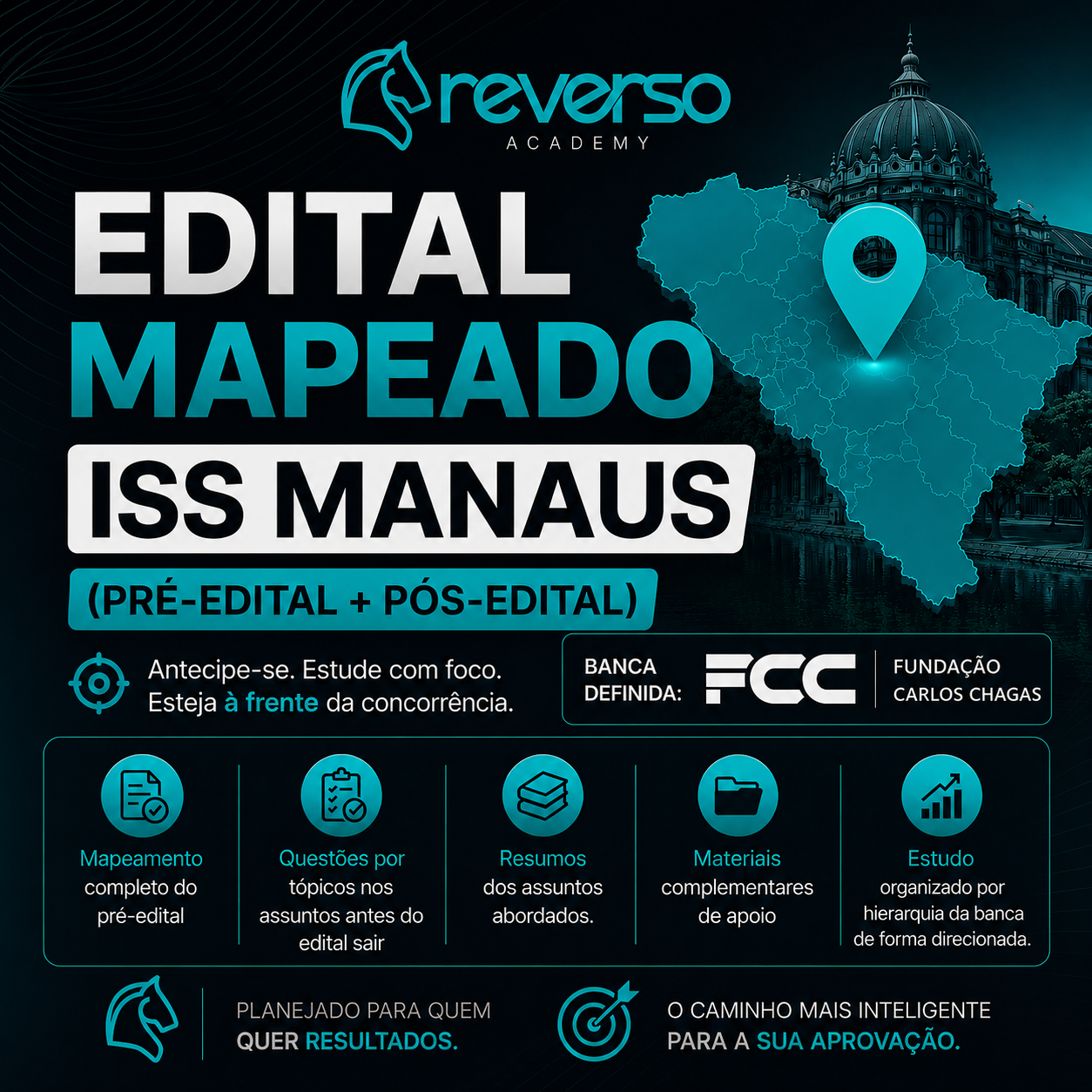 EDITAL MAPEADO ISS MANAUS (PRÉ + PÓS-EDITAL)