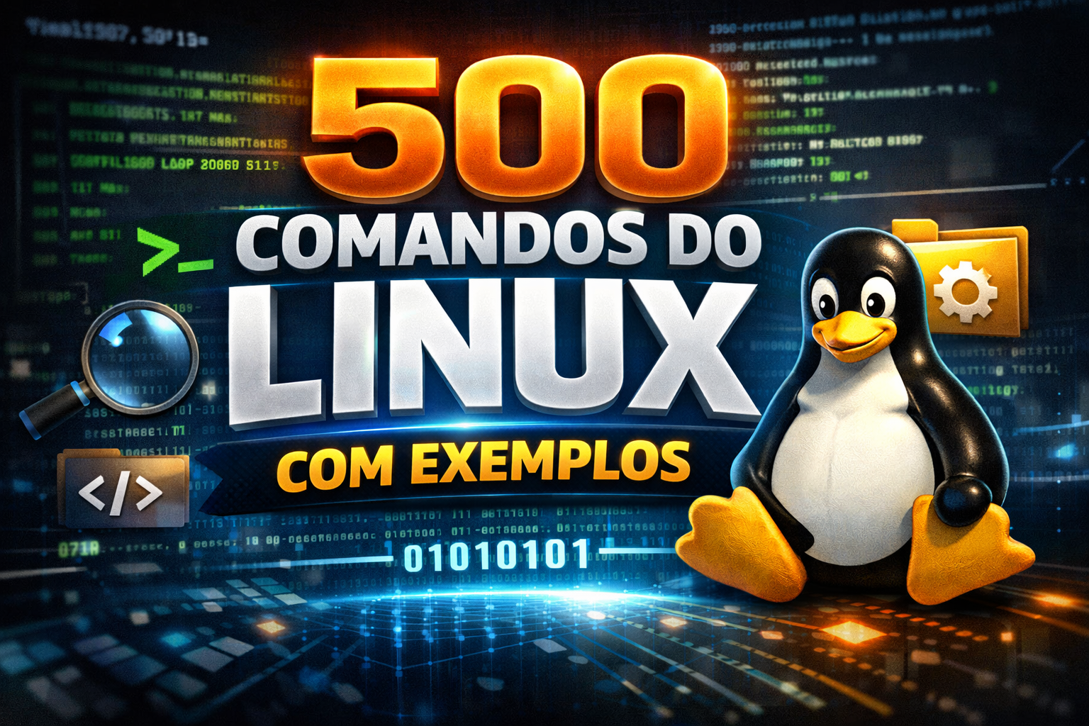 500 Comandos Linux com Definições e Exemplos - Alcides Henrique de ...