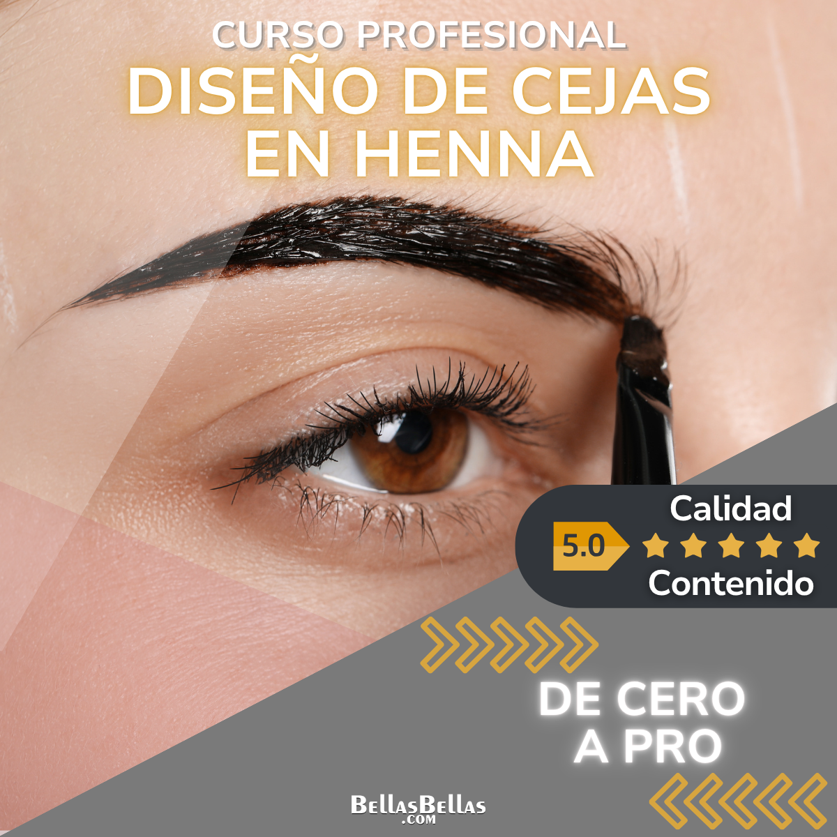 002 CEJAS EN HENNA – BELLASBELLAS.COM BELLAS BELLAS