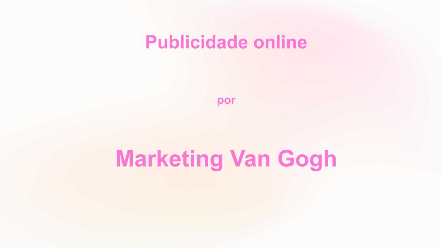 Publicidade online
