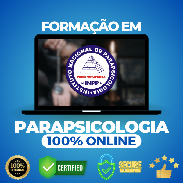 Imagem de capa para o Curso online FORMAÇÃO EM PARAPSICOLOGIA 