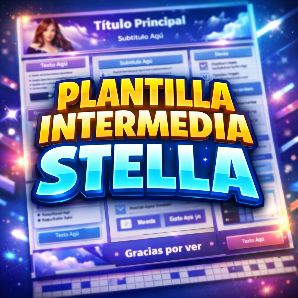 Plantilla intermedia para Stella