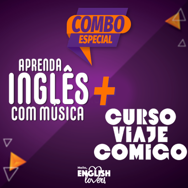 COMBO INGLÊS COM MÚSICA + VIAJE COMIGO