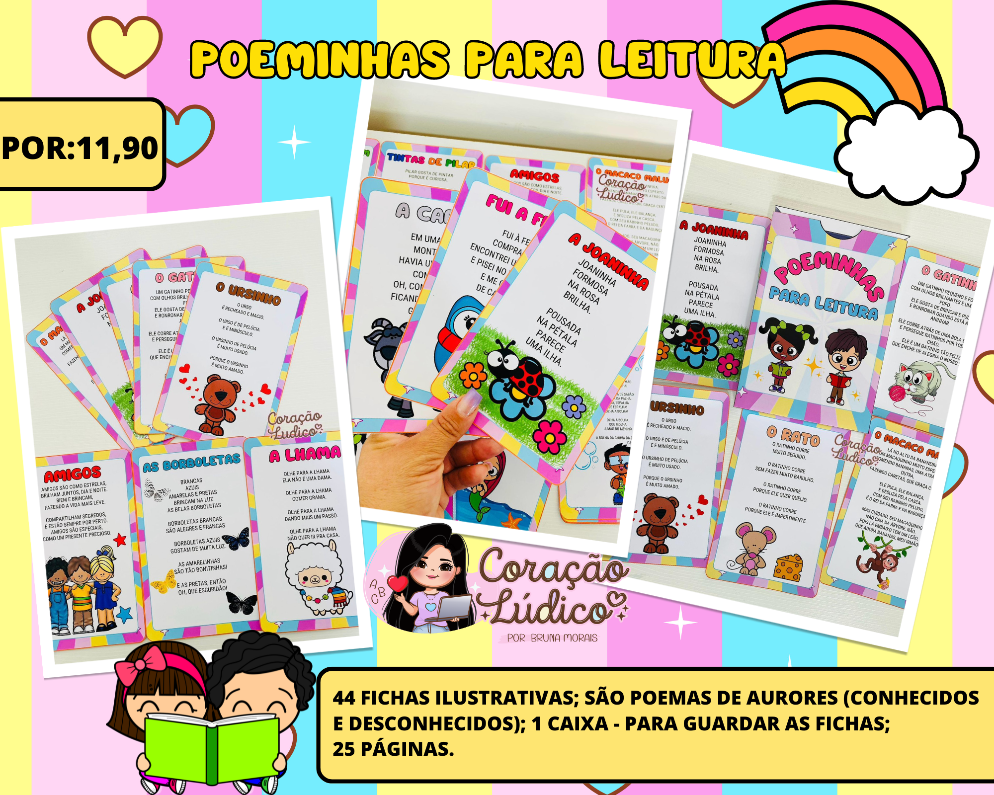 🌈Poeminhas para Leitura