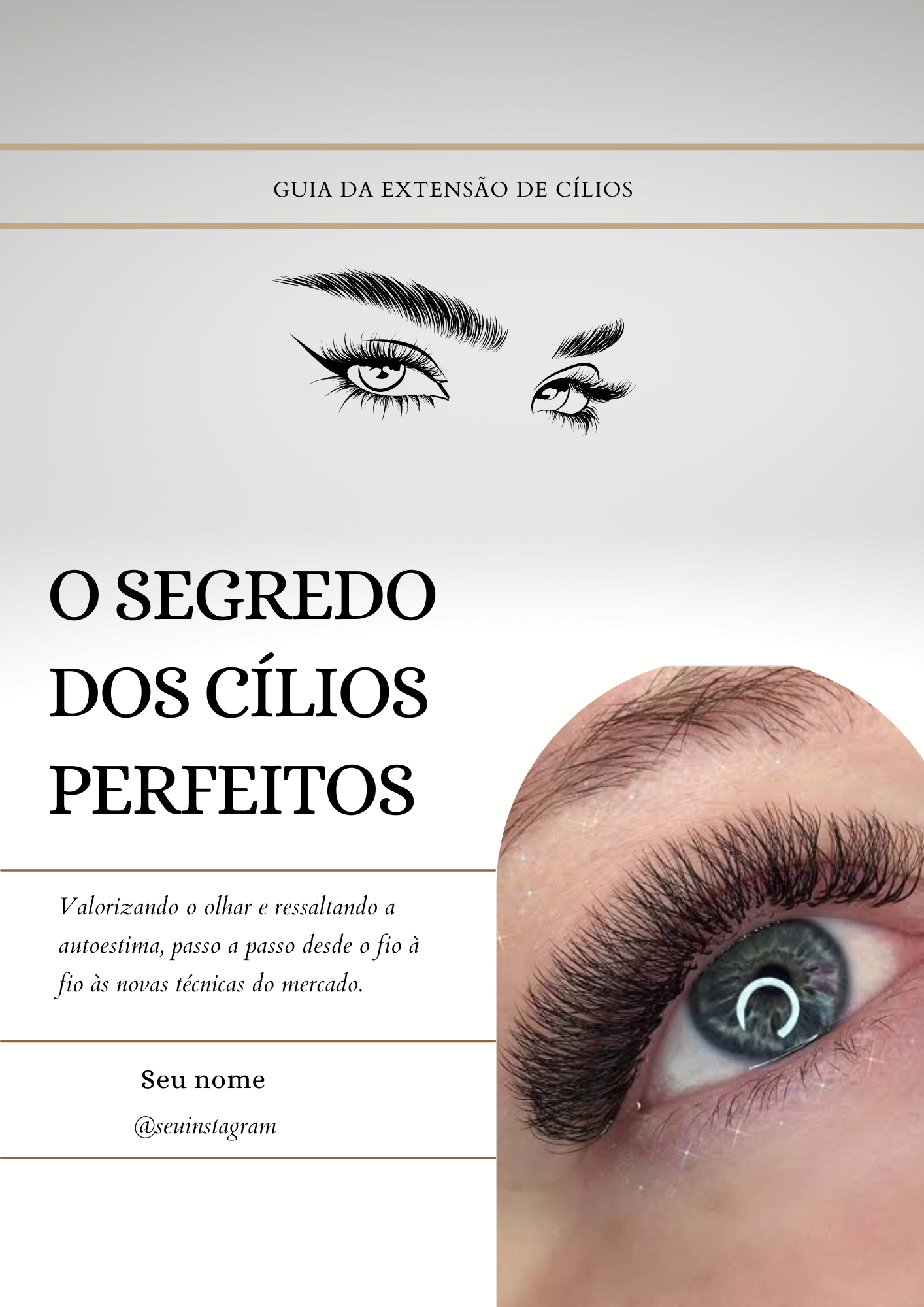 TENHA UMA PROFISSÃO! Do básico ao avançado sobre extensão de cílios.