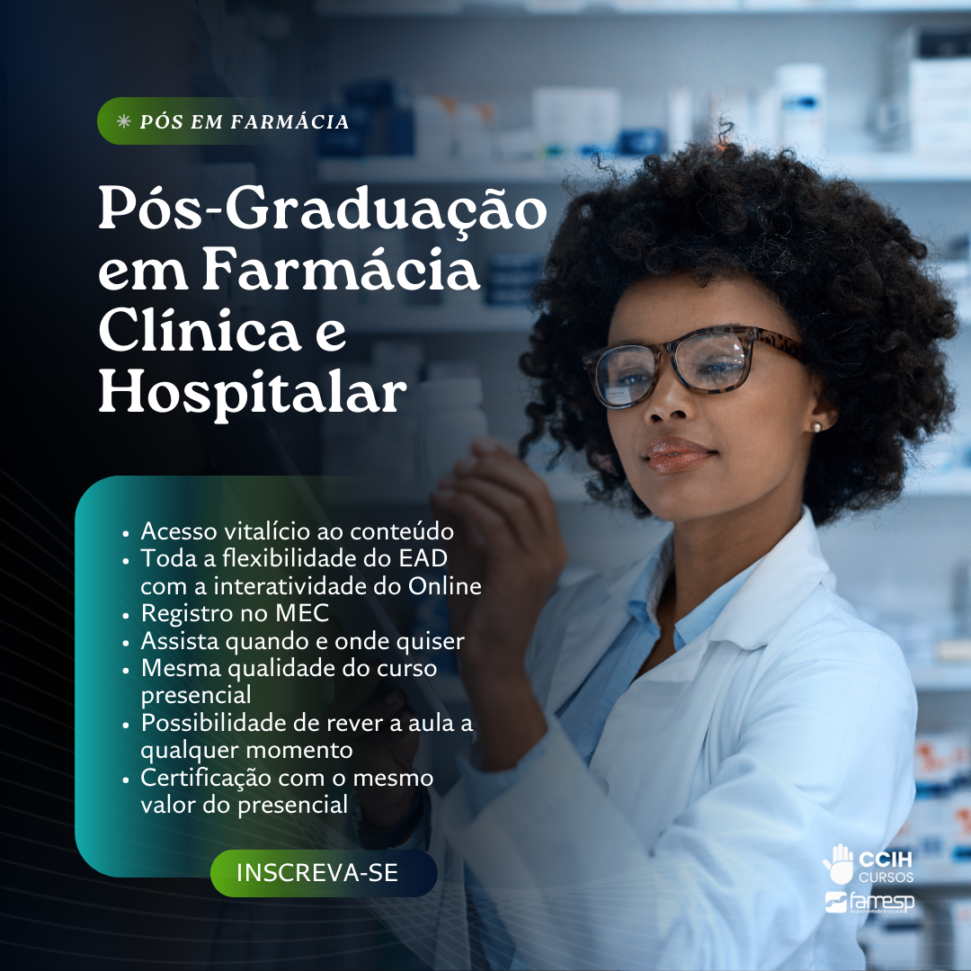Pós-Graduação em Farmácia Clínica e Hospitalar