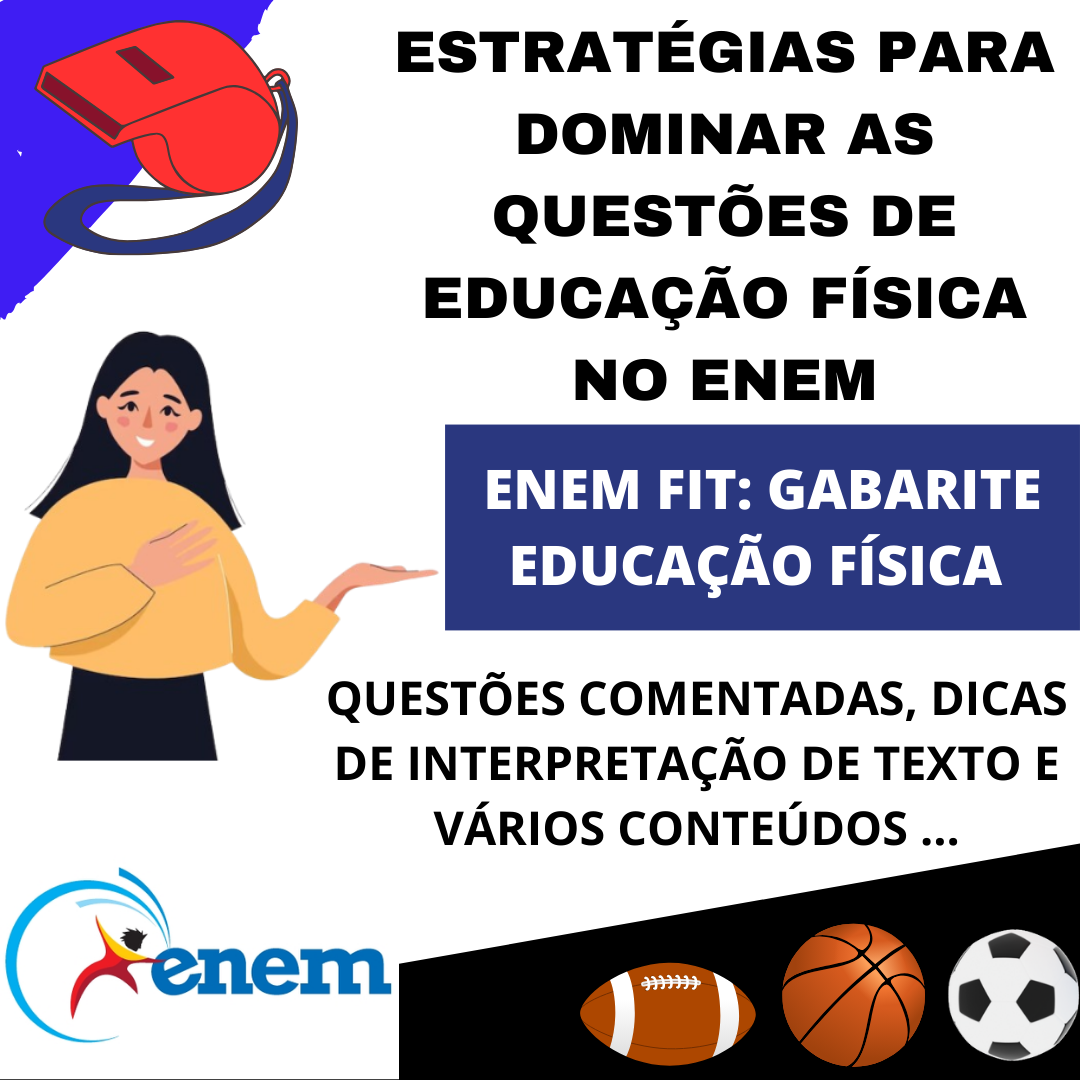LIVRO "ESTRATÉGIAS PARA DOMINAR AS QUESTÕES DE EDUCAÇÃO FÍSICA NO ENEM"