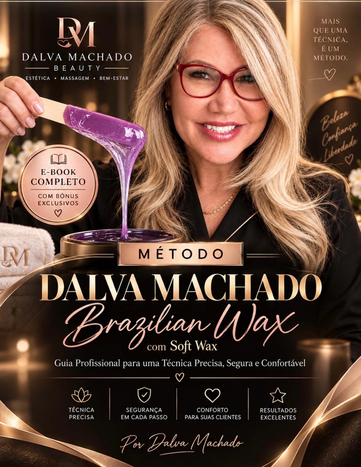 Capa do E-book Método Dalva Machado Brazilian Wax
